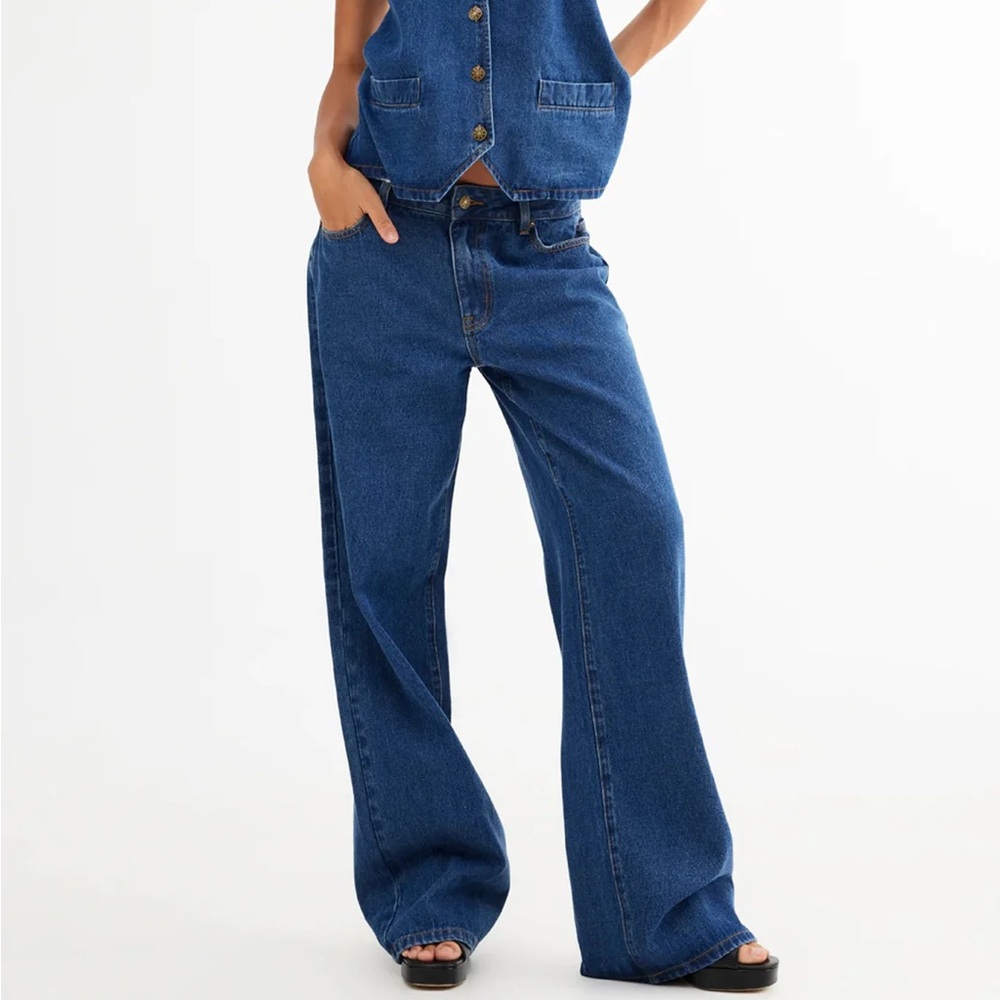 Lioness Top Model Jean - Dark Denim